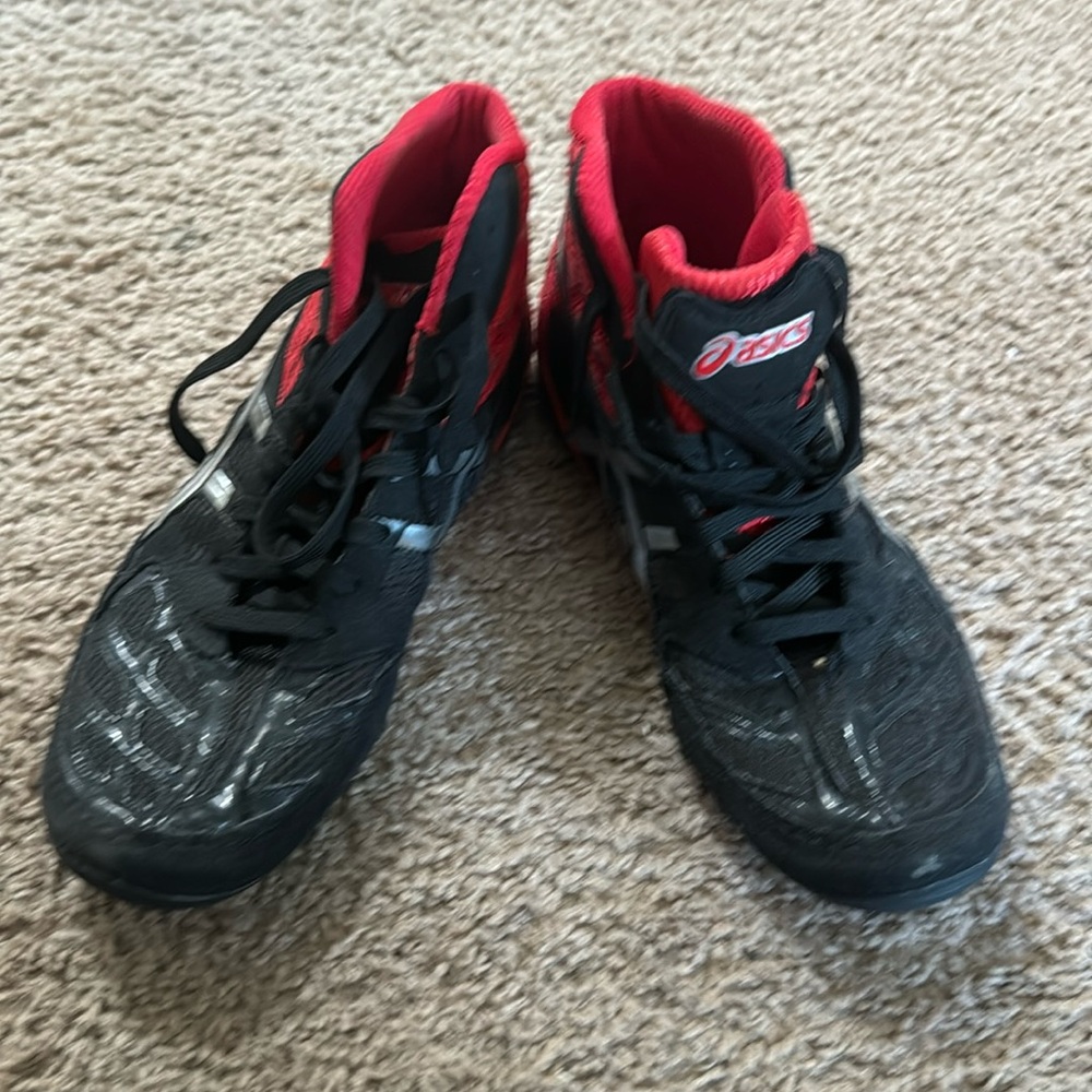 Asics Brand, Split Second, wrestling shoes.